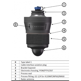 ANL/AiW-4120MP60 Non-contact Smart Radar Level Gauges