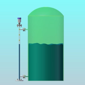 ANL-9081 80GHz Guided Pipe Radar Level Transmitter